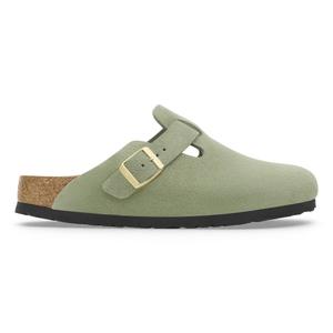 1027950-1027934-women-s-clogs-birkenstock-boston-soft-footbed-suede-leather-green-tea