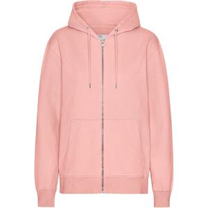 cs1007-brightcoral-zip-up-hoodie-colorful-standard-classic-organic-bright-coral