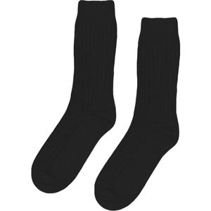 cs6003-deepblack-wool-socks-colorful-standard-merino-blend-deep-black