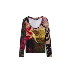 25wwtk38-3035-women-s-long-sleeve-t-shirt-desigual-japon-lacroix-brown