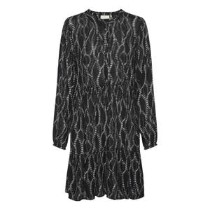 10505634-106591-amber-dress-for-women-kaffe-evity-black-grey-graphic-simili