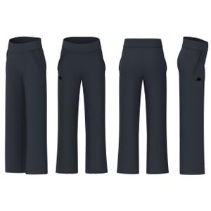 37233vw-468-women-s-trousers-kappa-gefron-athleisure-grey-ink