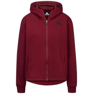 32248tw-288-women-s-hooded-sweatshirt-kappa-grittin-red-dahlia