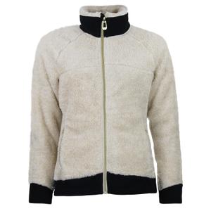 achef-qi-creme-women-s-zipped-fleece-peak-mountain-coral-sherpa-300g-cream