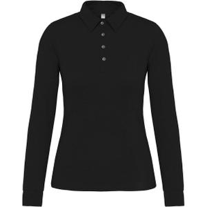 k265-black-women-s-polo-shirt-kariban-jersey-black