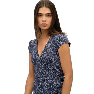 w8011832a-sji-wrap-dress-for-women-superdry-athletic-essentials-navy-blue-with-small-flowers