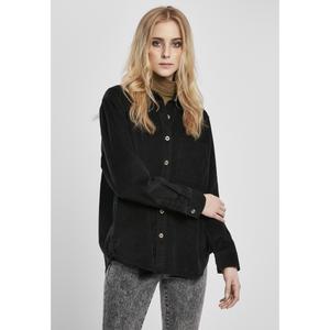 tb3755-00007-u-woman-s-shirt-urban-classics-corduroy-oversized-grandes-tailles-black
