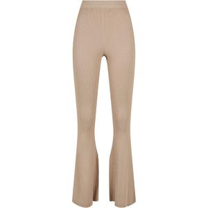 tb4738-03339-u-legging-woman-urban-classics-rib-knit-bootcut-gt-brown
