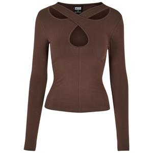 tb5479-00075-u-women-s-long-sleeve-t-shirt-urban-classics-crossed-cut-out-gt-brown